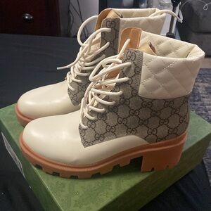 Gucci platform boots